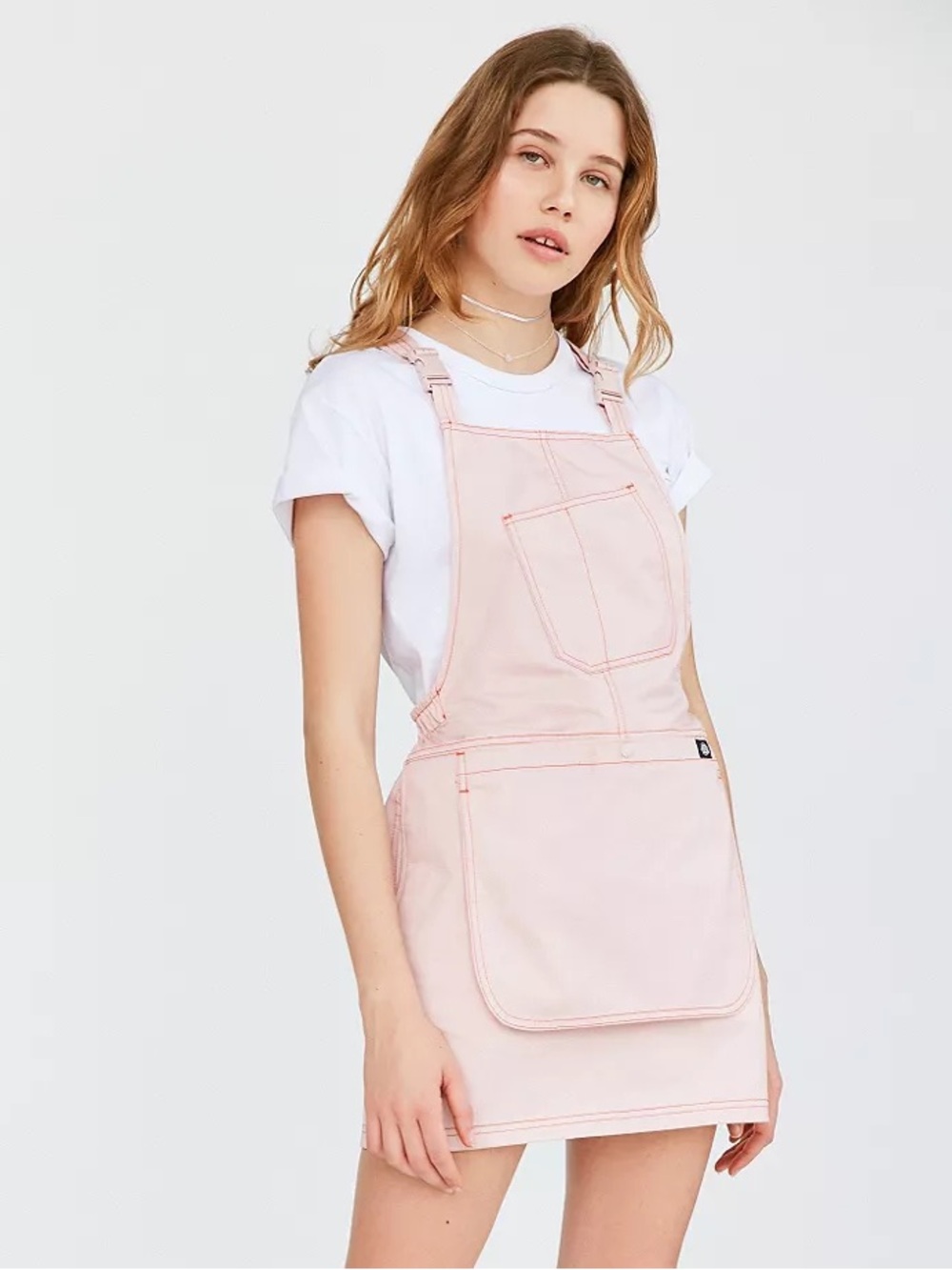 Dickies x Urban Outfitters Bib Brace Pinafore Dress